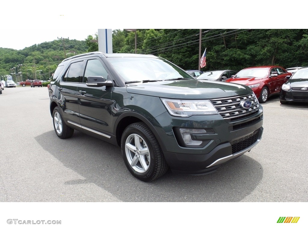 2016 Explorer XLT 4WD - Guard Metallic / Ebony Black photo #4