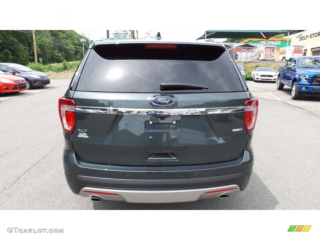 2016 Explorer XLT 4WD - Guard Metallic / Ebony Black photo #6