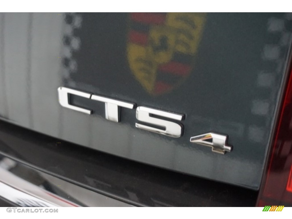 2009 CTS 4 AWD Sedan - Thunder Gray ChromaFlair / Light Titanium/Ebony photo #101