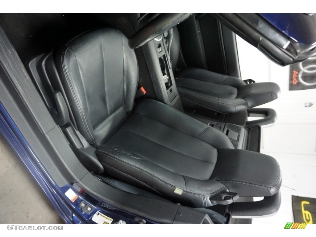 2008 MX-5 Miata Touring Roadster - Stormy Blue Mica / Black photo #24