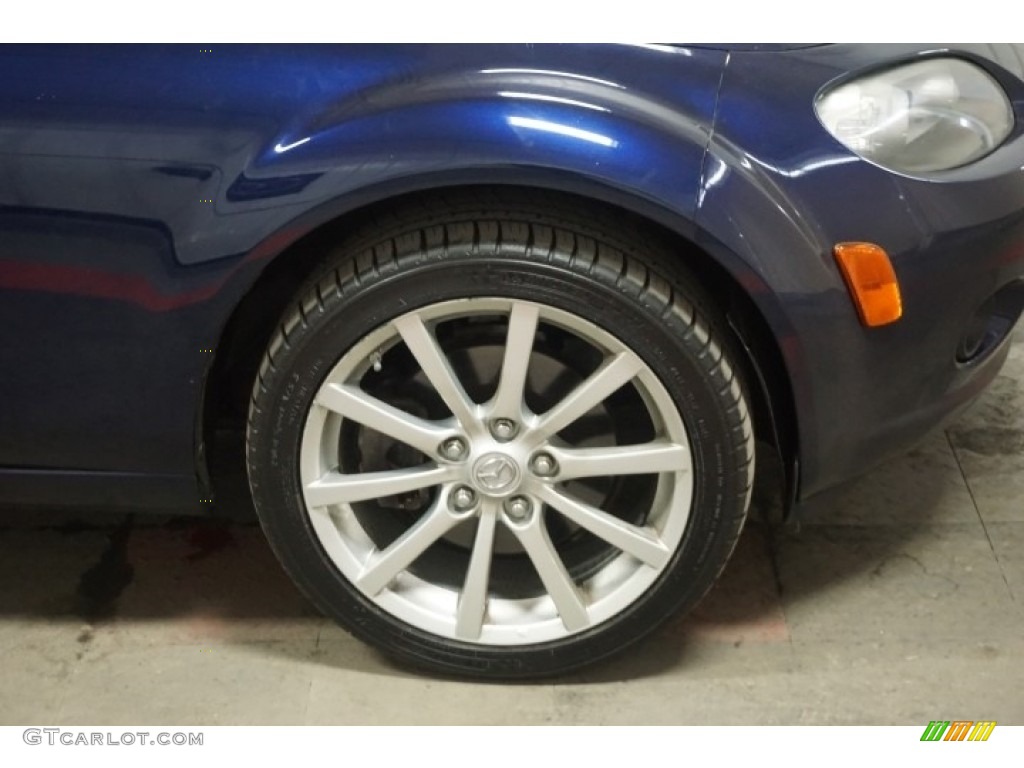 2008 MX-5 Miata Touring Roadster - Stormy Blue Mica / Black photo #52