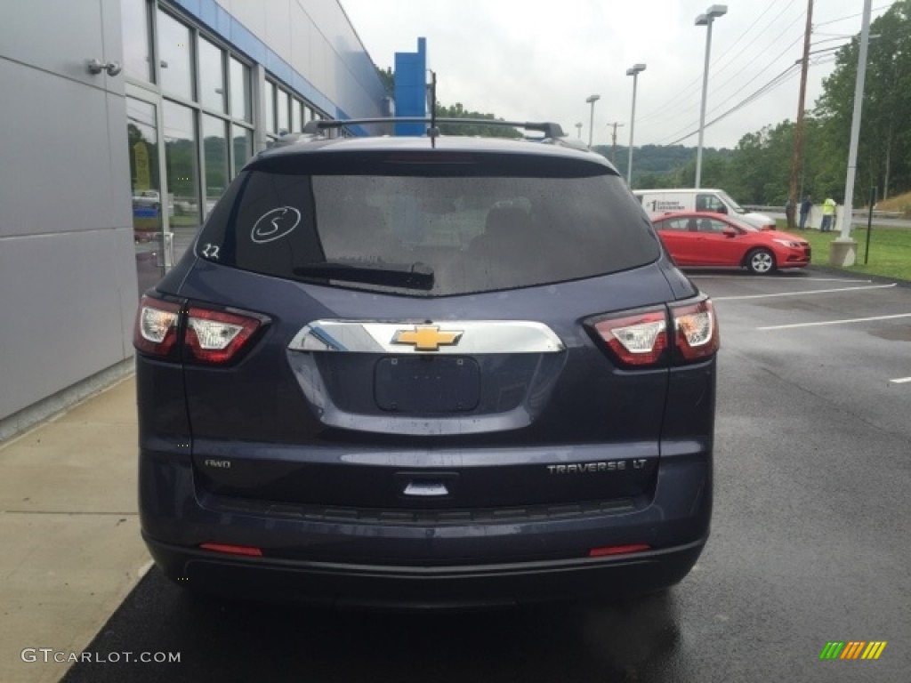 2013 Traverse LT AWD - Atlantis Blue Metallic / Dark Titanium/Light Titanium photo #6