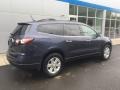 2013 Atlantis Blue Metallic Chevrolet Traverse LT AWD  photo #7