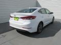 2017 White Hyundai Elantra SE  photo #4