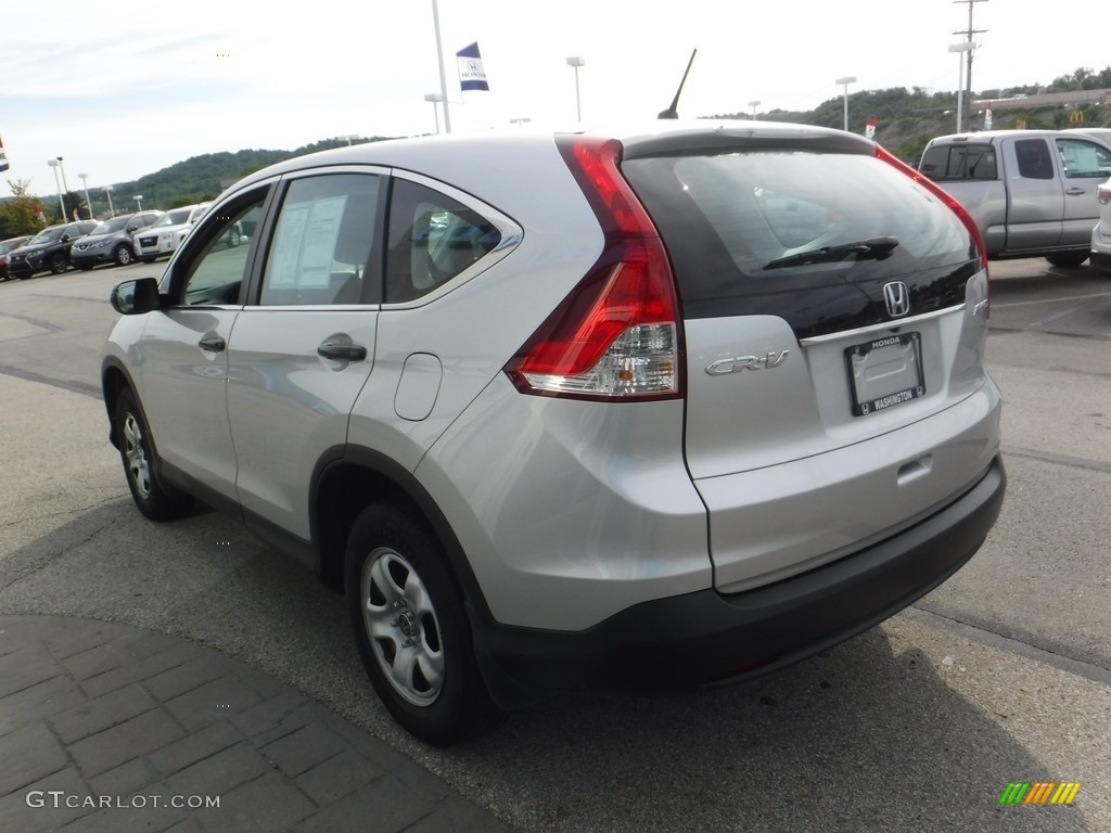 2014 CR-V LX AWD - Alabaster Silver Metallic / Gray photo #6