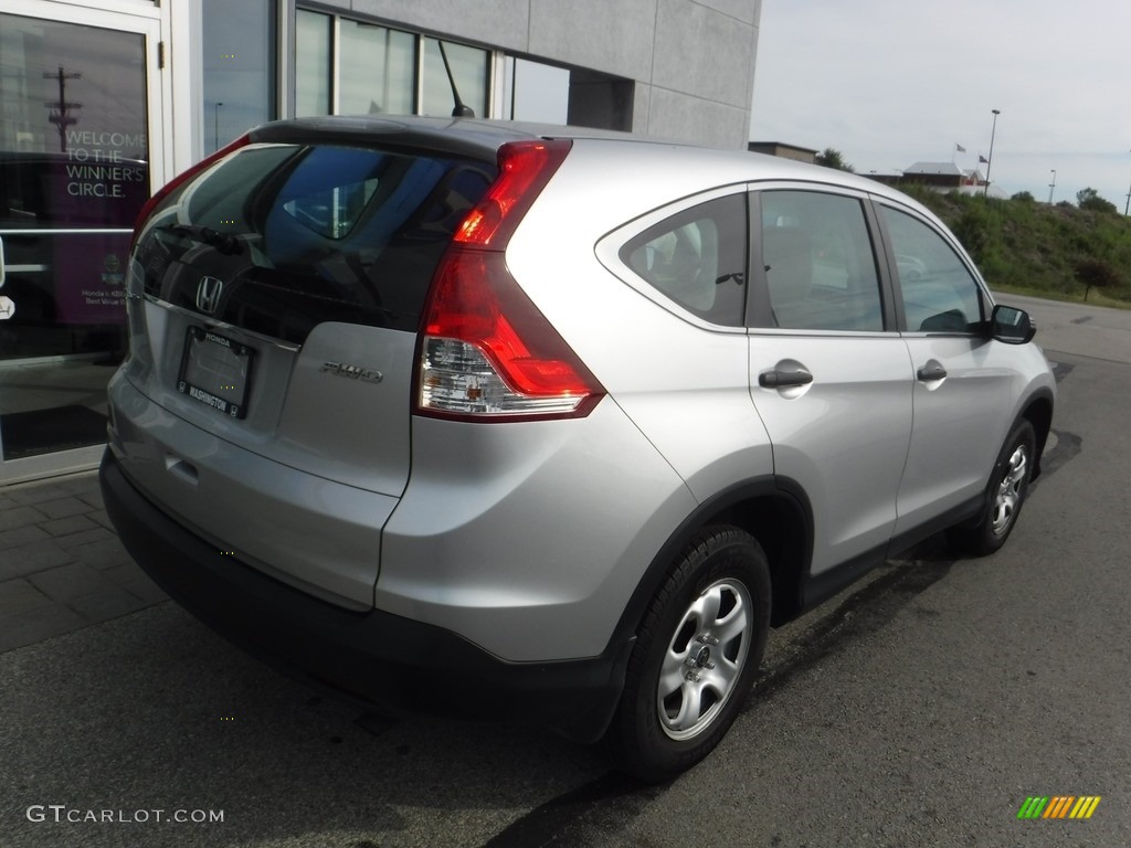 2014 CR-V LX AWD - Alabaster Silver Metallic / Gray photo #8