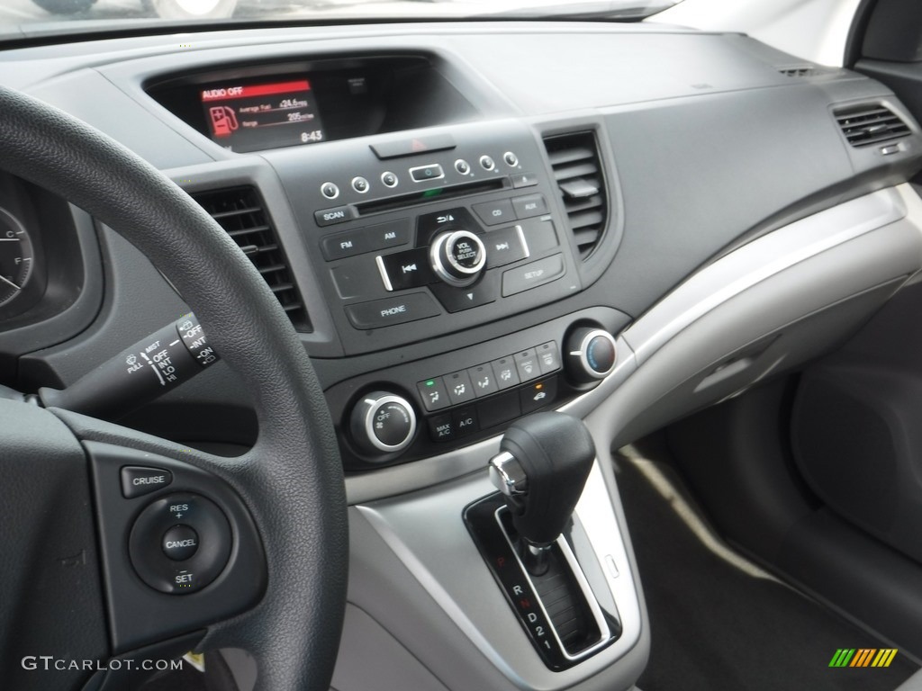 2014 CR-V LX AWD - Alabaster Silver Metallic / Gray photo #13