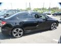 2014 Crystal Black Pearl Honda Civic Si Sedan  photo #4