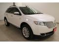 2014 White Platinum Metallic Tri-Coat Lincoln MKX FWD  photo #4