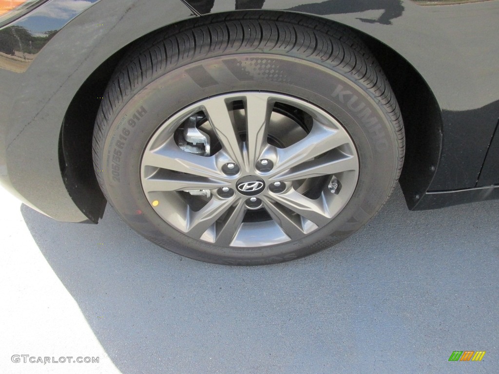 2017 Elantra SE - Black / Gray photo #11