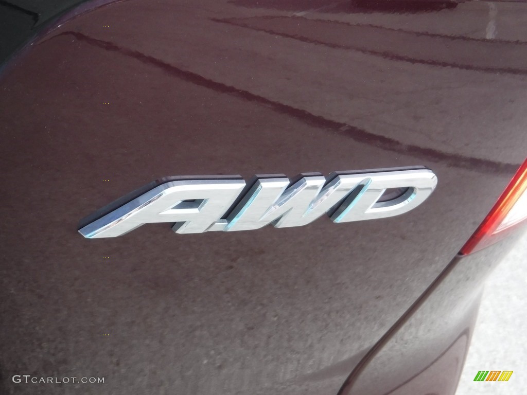 2013 CR-V LX AWD - Basque Red Pearl II / Gray photo #9