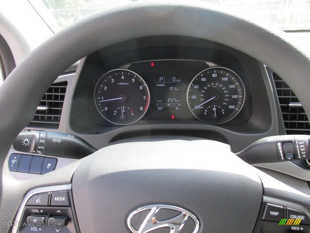 2017 Elantra SE - Black / Gray photo #29