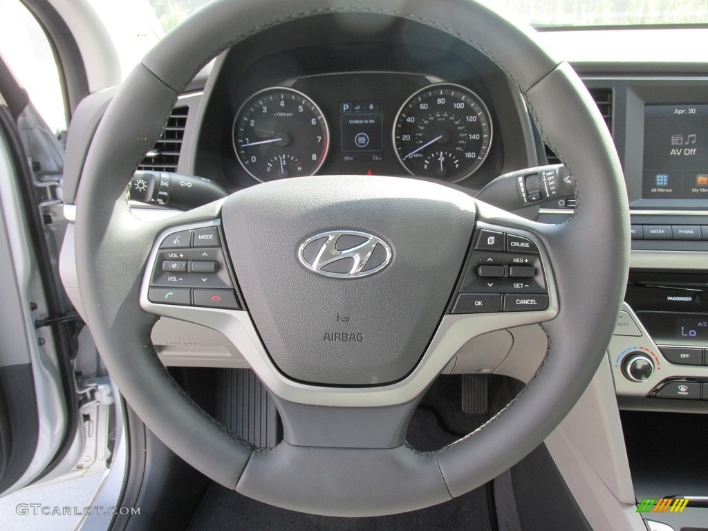 2017 Elantra SE - Silver / Gray photo #29