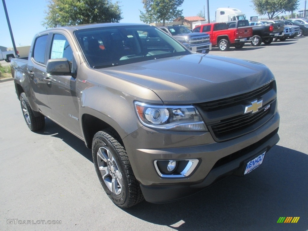 2016 Colorado Z71 Crew Cab 4x4 - Brownstone Metallic / Jet Black photo #1