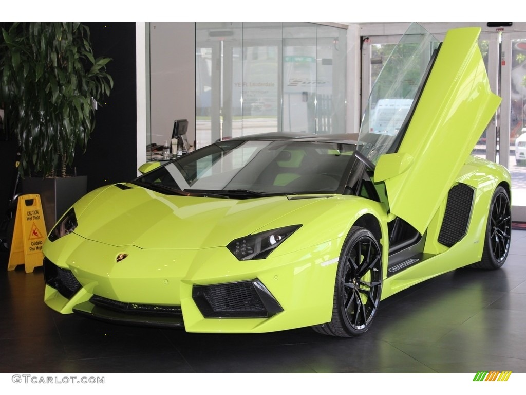 Verde Scandal 2015 Lamborghini Aventador LP 700-4 Exterior Photo #113908973