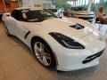 Arctic White - Corvette Stingray Coupe Z51 Photo No. 14