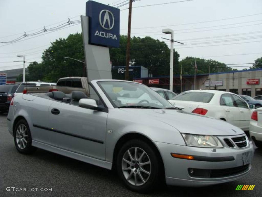 Silver Metallic Saab 9-3