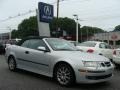 2004 Silver Metallic Saab 9-3 Arc Convertible  photo #2