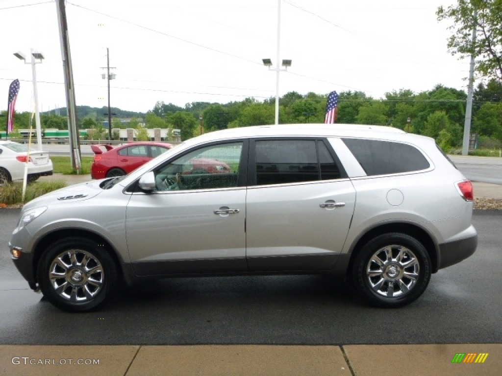 2011 Enclave CXL AWD - Silver Green Metallic / Titanium/Dark Titanium photo #12