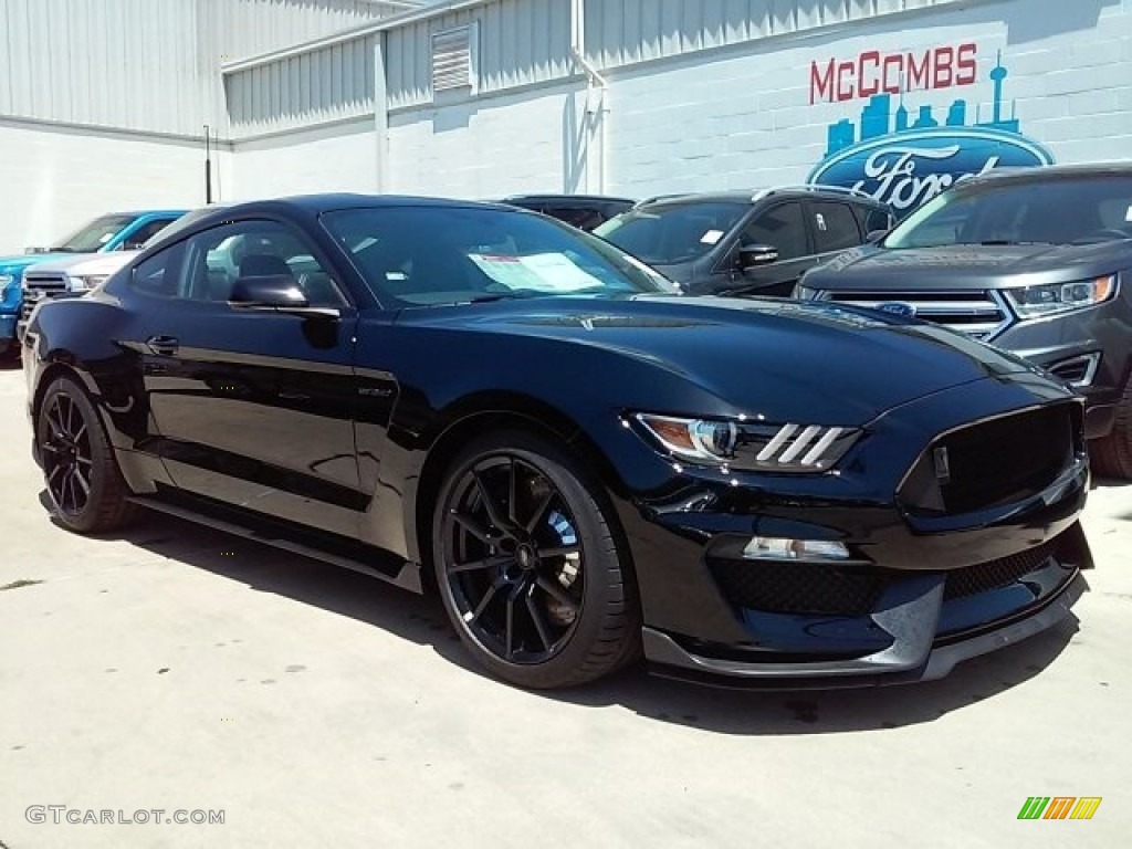 Shadow Black Ford Mustang