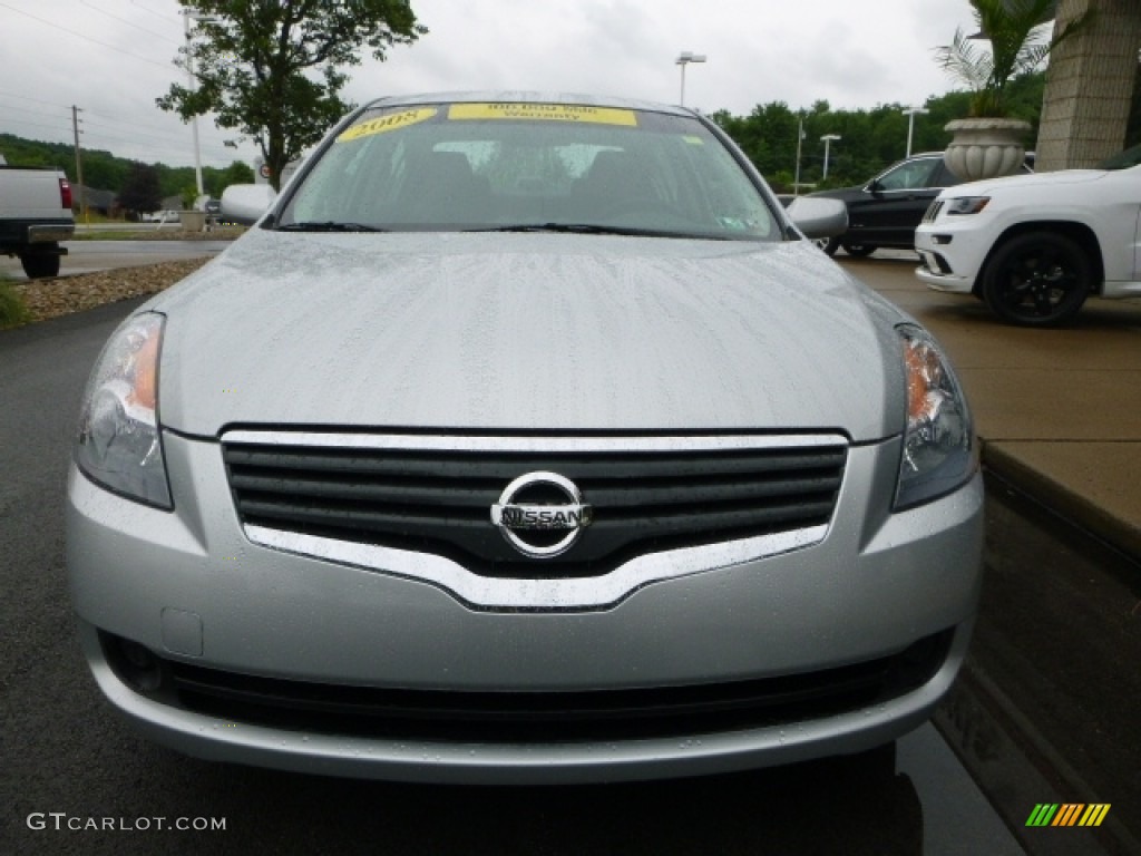 2008 Altima 2.5 S - Radiant Silver Metallic / Charcoal photo #8