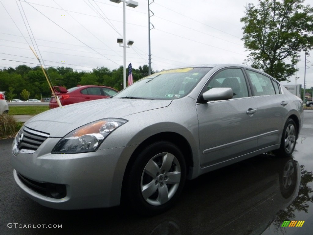 2008 Altima 2.5 S - Radiant Silver Metallic / Charcoal photo #9