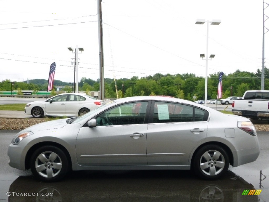 2008 Altima 2.5 S - Radiant Silver Metallic / Charcoal photo #10