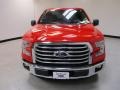2016 Race Red Ford F150 XLT SuperCab  photo #2