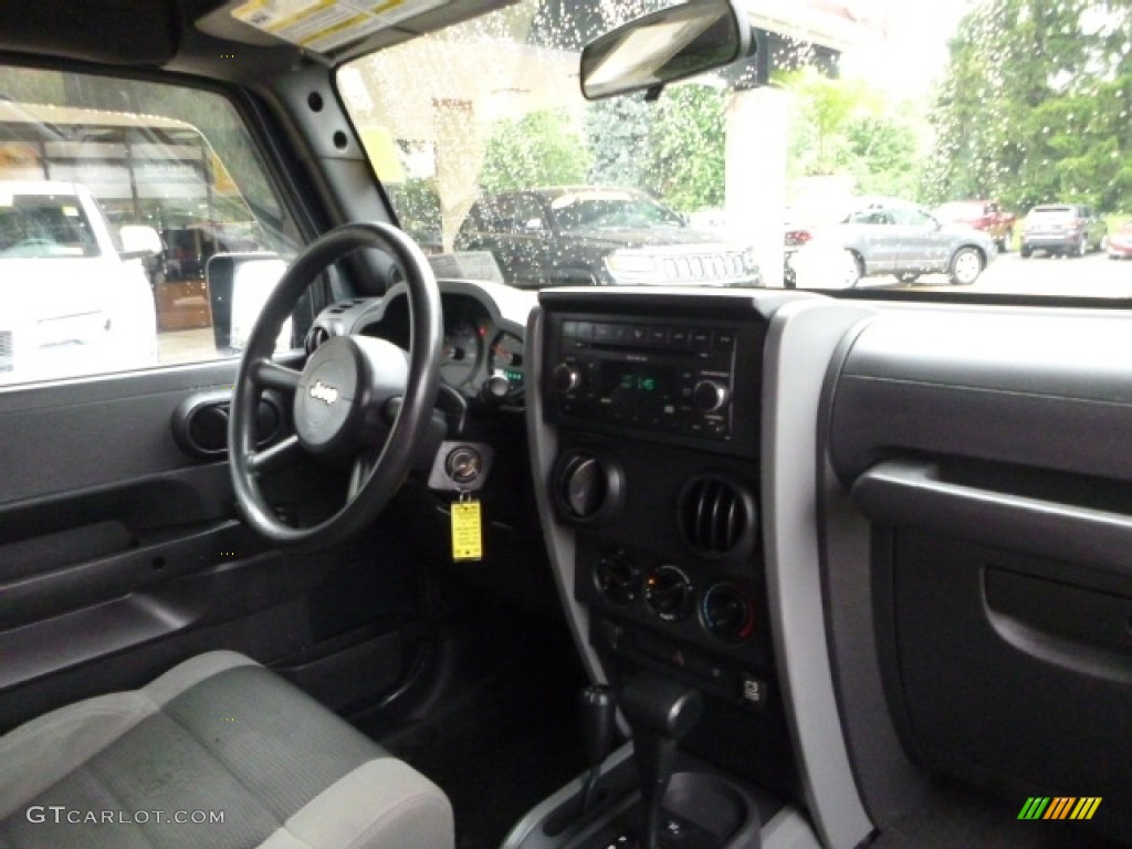 2007 Wrangler X 4x4 - Steel Blue Metallic / Dark Slate Gray/Medium Slate Gray photo #5