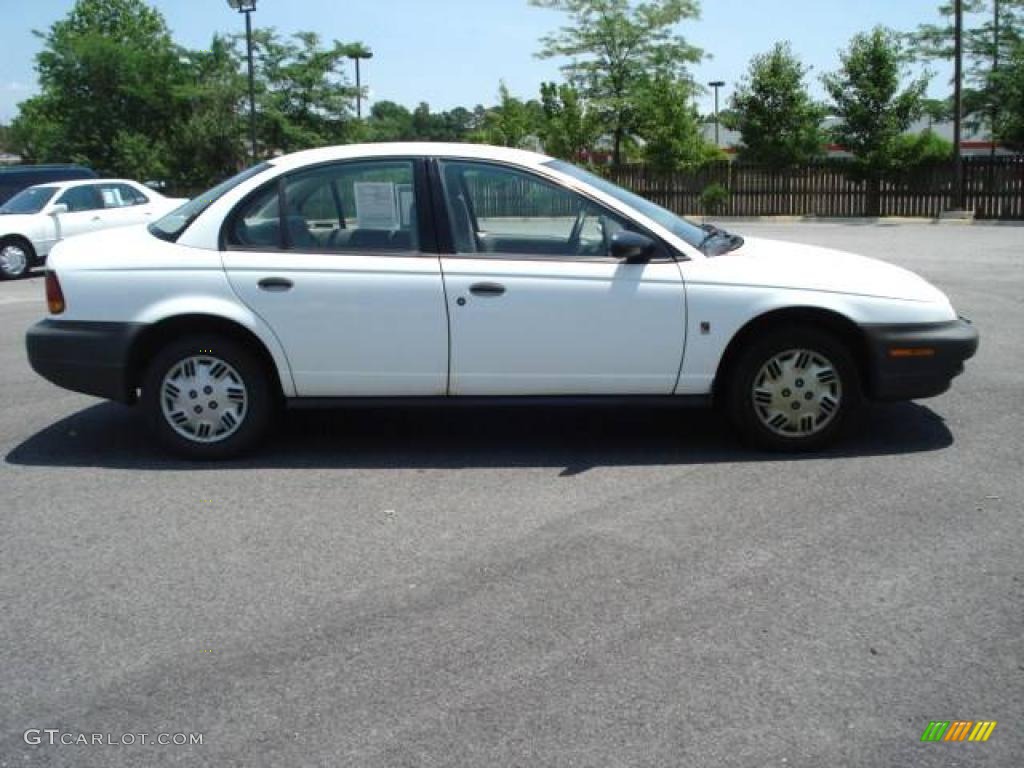 1996 S Series SL1 Sedan - White / Gray photo #4