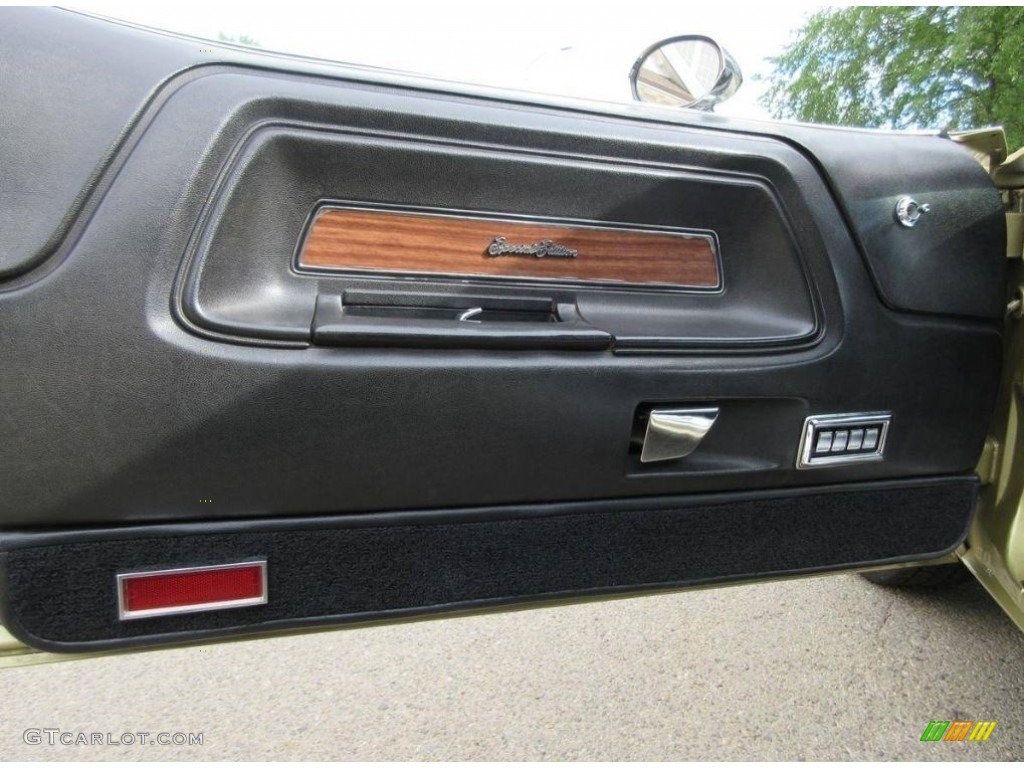 1970 Dodge Challenger 2 Door Hardtop Black Door Panel Photo #113917499