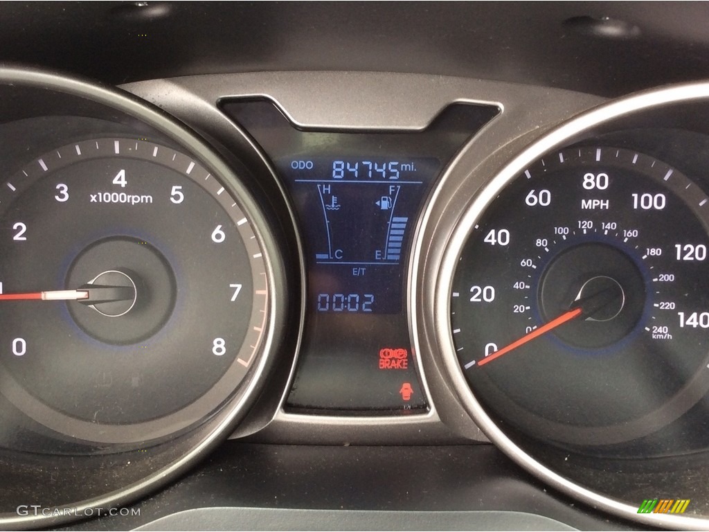 2012 Veloster  - Marathon Blue / Gray photo #14
