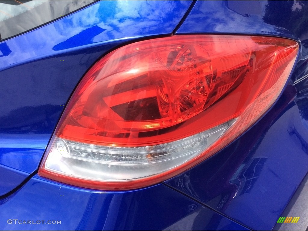 2012 Veloster  - Marathon Blue / Gray photo #16