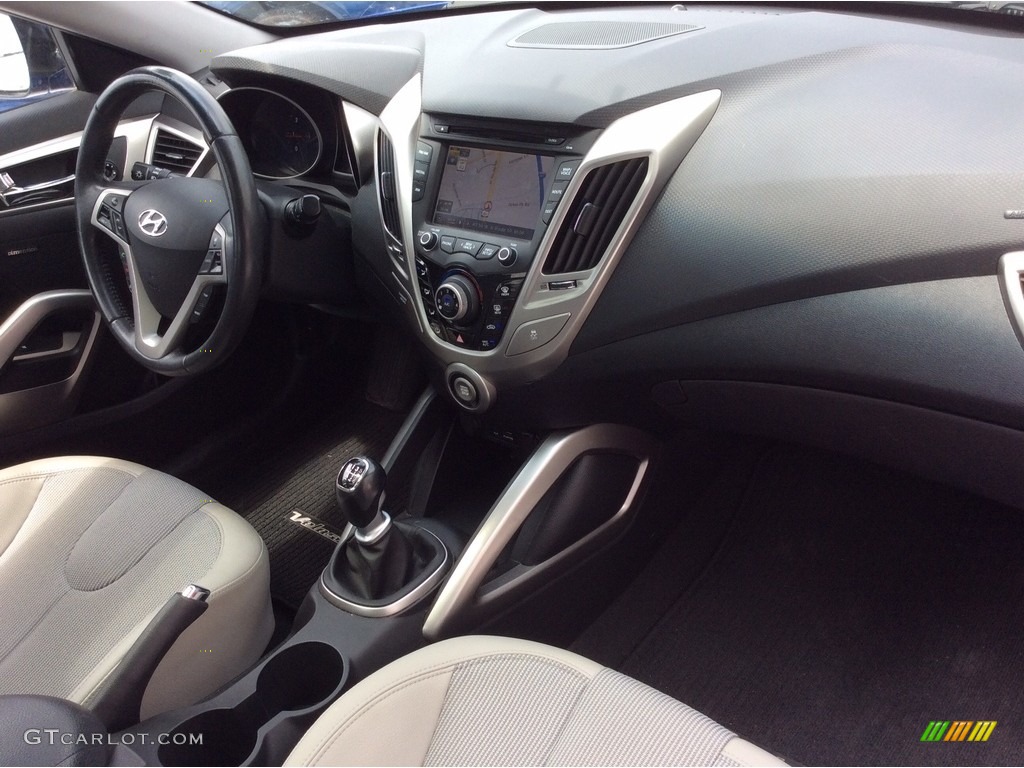2012 Veloster  - Marathon Blue / Gray photo #19