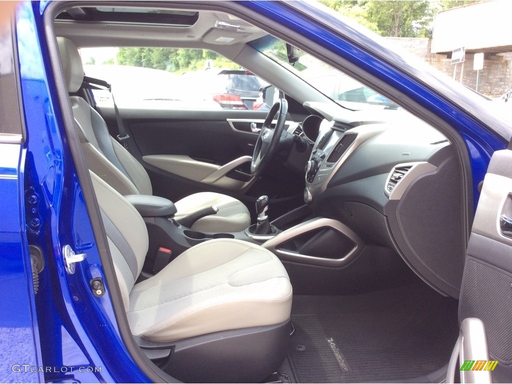 2012 Veloster  - Marathon Blue / Gray photo #20