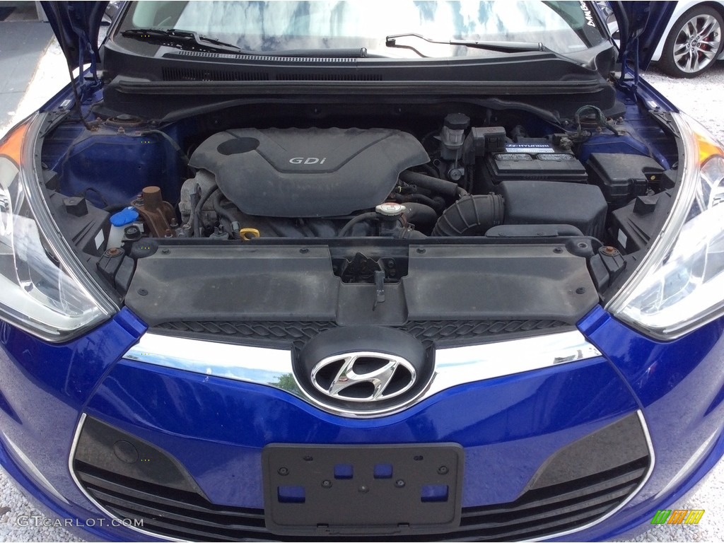 2012 Veloster  - Marathon Blue / Gray photo #23