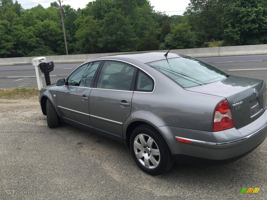 2003 Passat GLX Sedan - Silverstone Grey Metallic / Grey photo #3