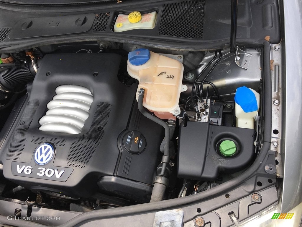 2003 Passat GLX Sedan - Silverstone Grey Metallic / Grey photo #16