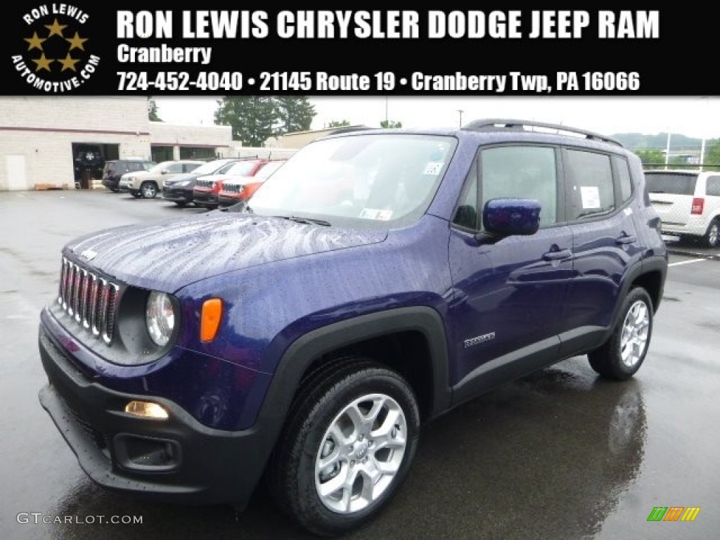 Jetset Blue Jeep Renegade