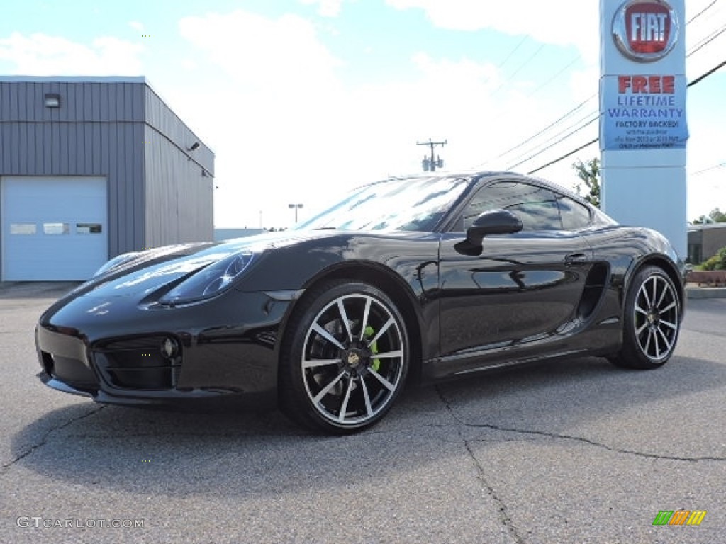 Black Porsche Cayman