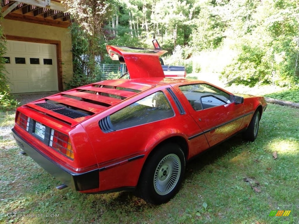 1981 DMC-12  - Red / Gray photo #3
