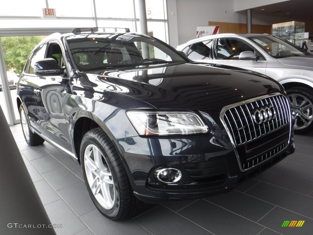 2016 Q5 2.0 TFSI Premium quattro - Moonlight Blue Metallic / Chestnut Brown photo #4