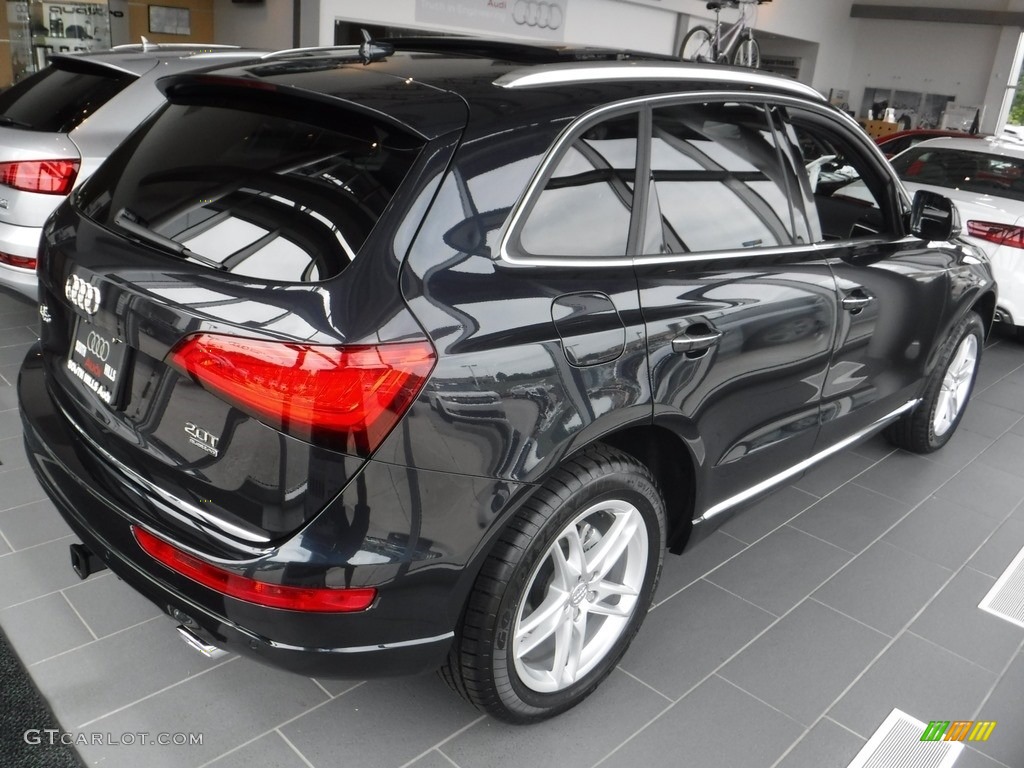 2016 Q5 2.0 TFSI Premium quattro - Moonlight Blue Metallic / Chestnut Brown photo #8