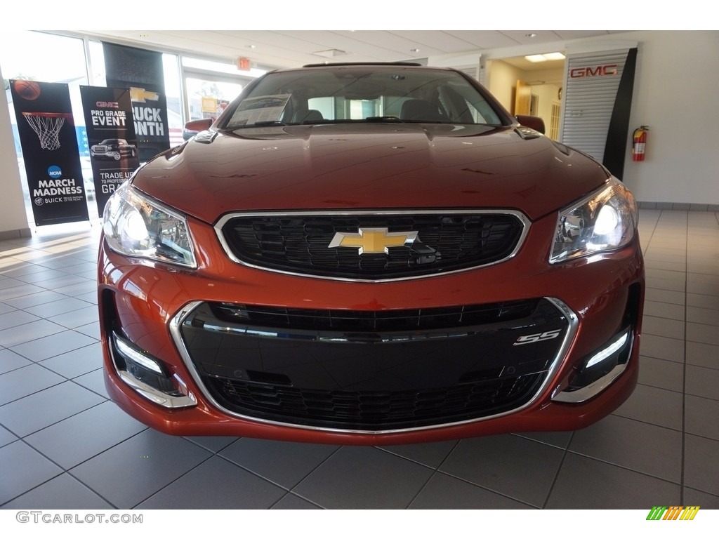 2016 SS Sedan - Some Like It Hot Red Metallic / Jet Black photo #2