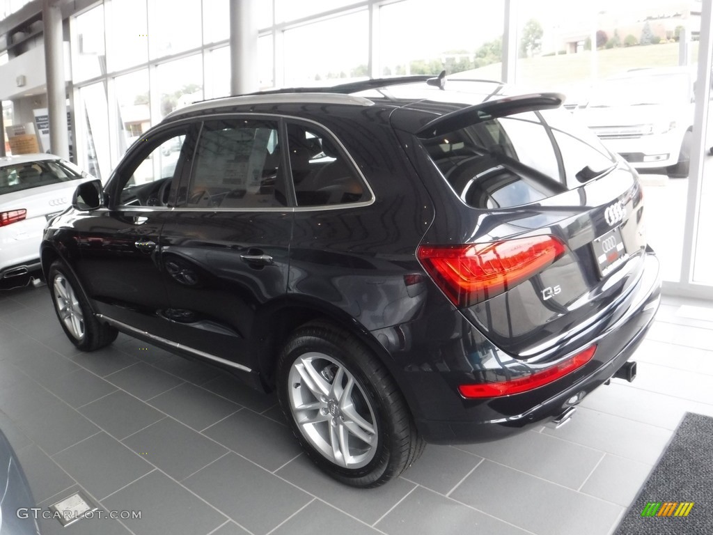 2016 Q5 2.0 TFSI Premium quattro - Moonlight Blue Metallic / Chestnut Brown photo #13