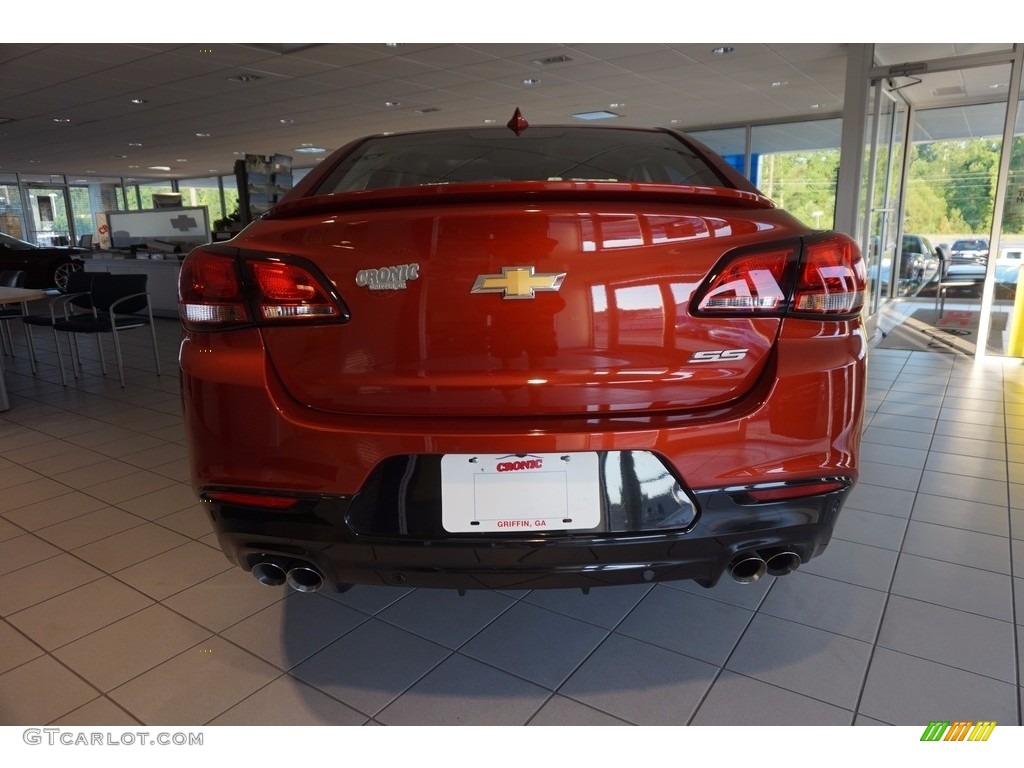 2016 SS Sedan - Some Like It Hot Red Metallic / Jet Black photo #5