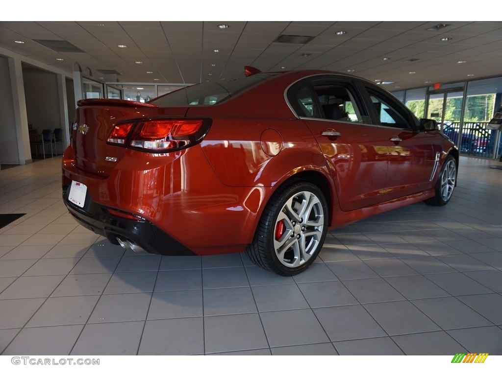 2016 SS Sedan - Some Like It Hot Red Metallic / Jet Black photo #6