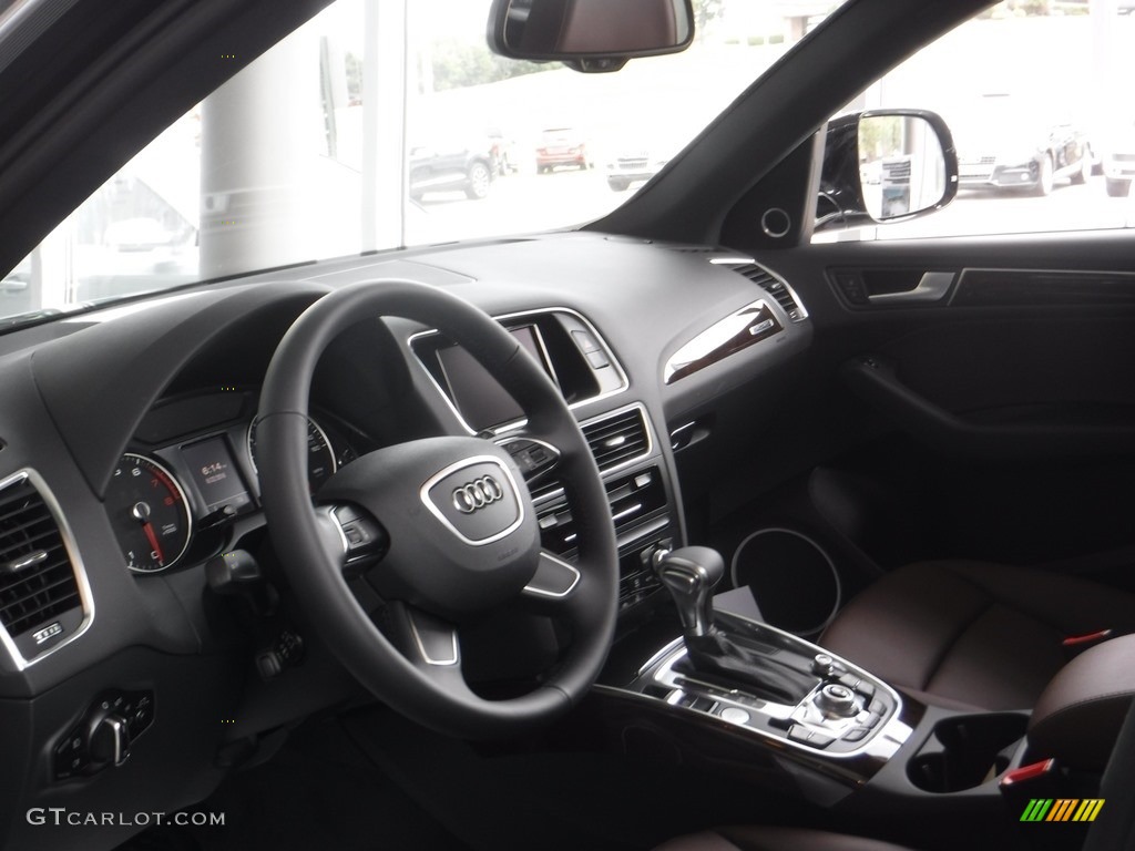 2016 Q5 2.0 TFSI Premium quattro - Moonlight Blue Metallic / Chestnut Brown photo #17