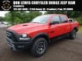 2016 Flame Red Ram 1500 Rebel Crew Cab 4x4  photo #1