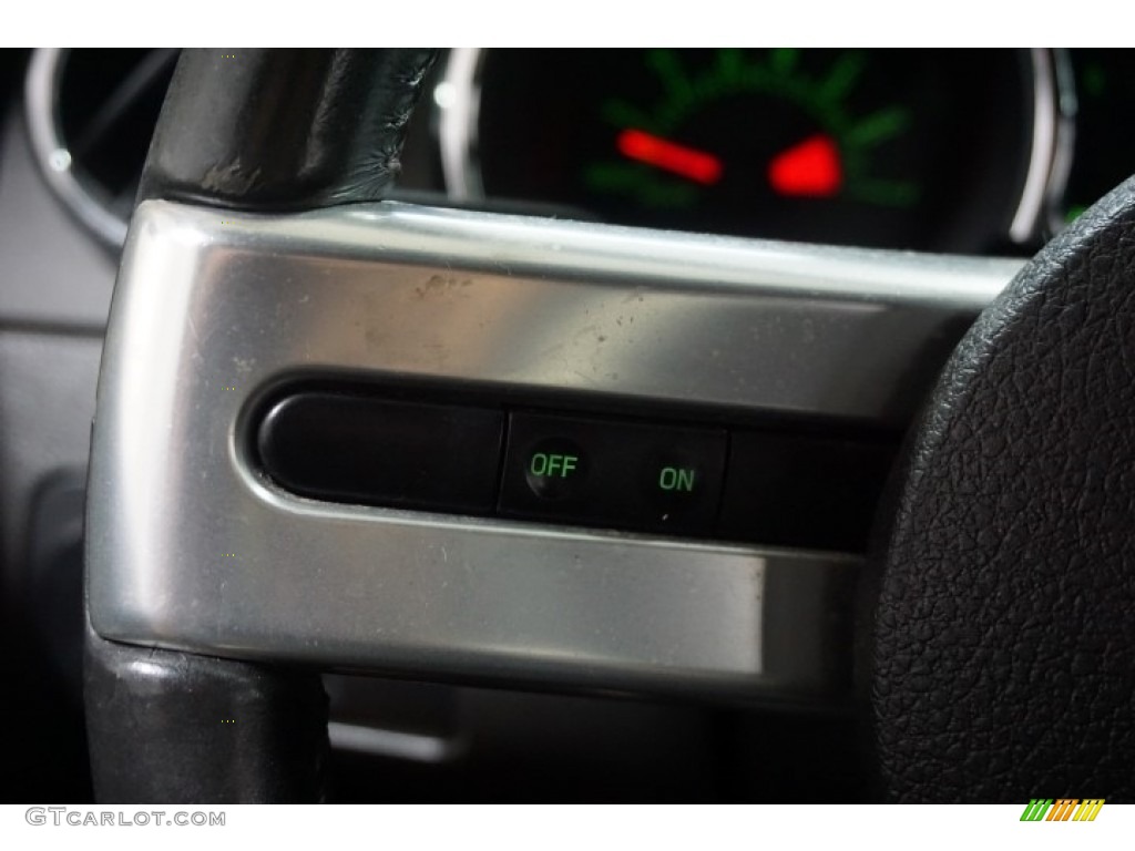 2006 Mustang V6 Premium Coupe - Legend Lime Metallic / Red/Dark Charcoal photo #23